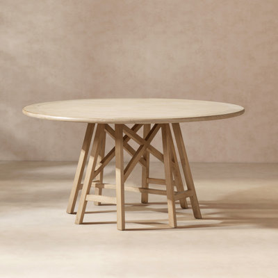 Holland 60" Reclaimed Wood Round Dining Table