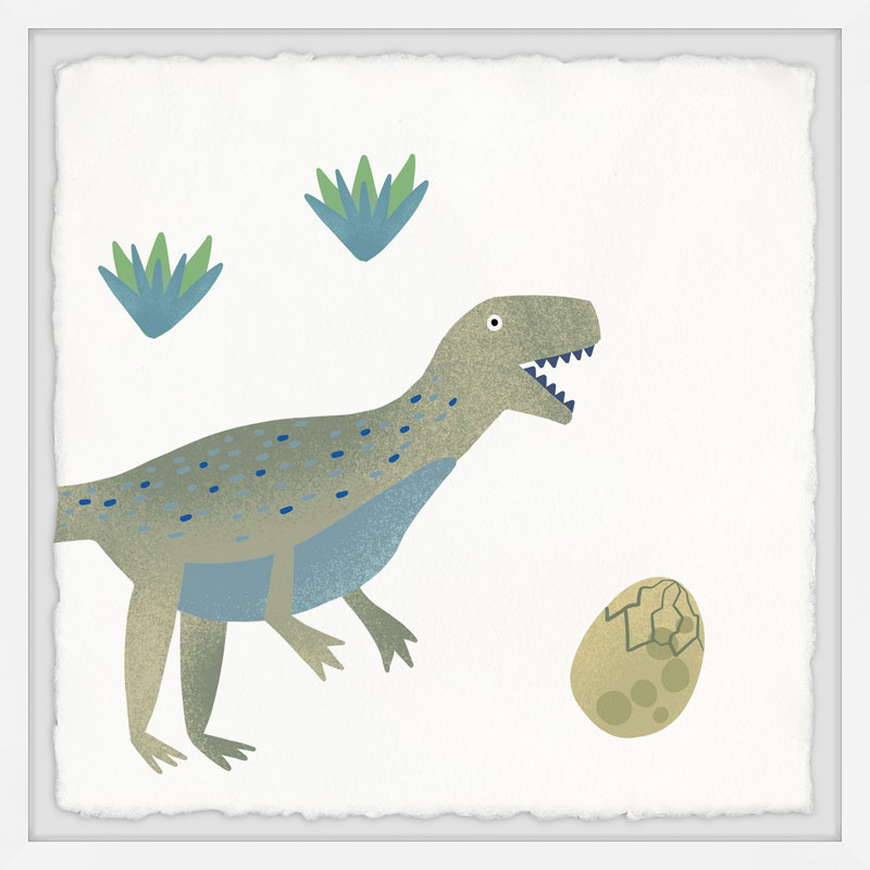 Triptyque epic dinosaurs, H 12 po x l 12 po x P 1,5 po
