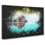 Peering Crocodile - Wrapped Canvas-56647509