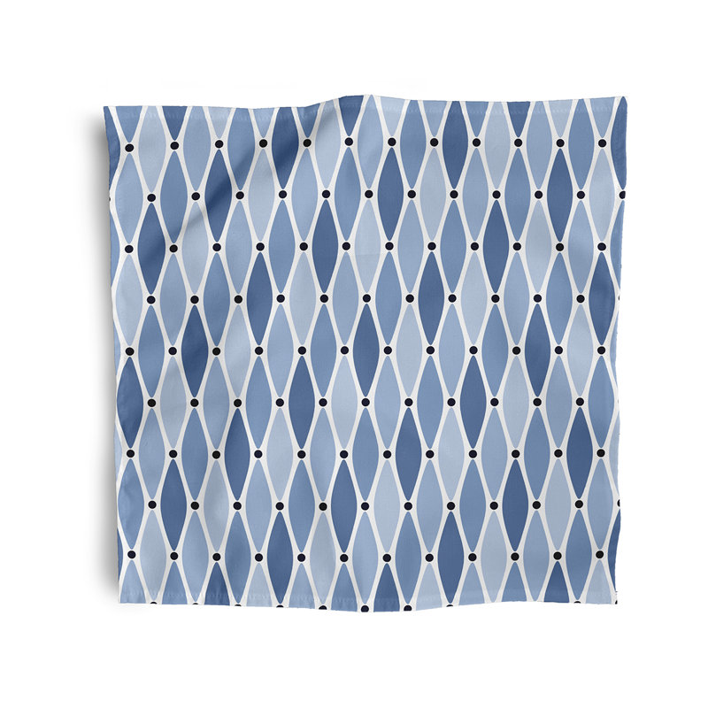 Ensemble de serviettes 4 pièces Odelina Raina, Bleu