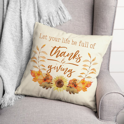  Square Pillow Cover & Insert