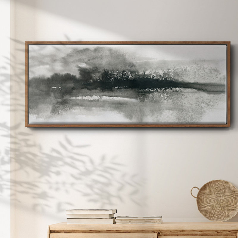 Dramatic Setting- Framed Canvas, 24" H x 60" W