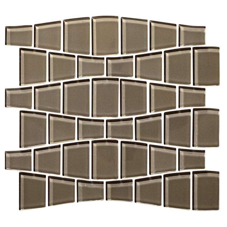 Glass Grid Mosaic Tile