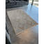 Tapis décoratif à motif frangé à motif traditionnel beige et gris-311994231
