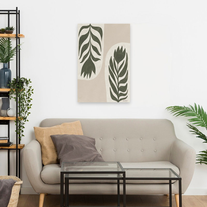 Simplicité florale bohémienne et scandinave II, H 24 po x l 16 po