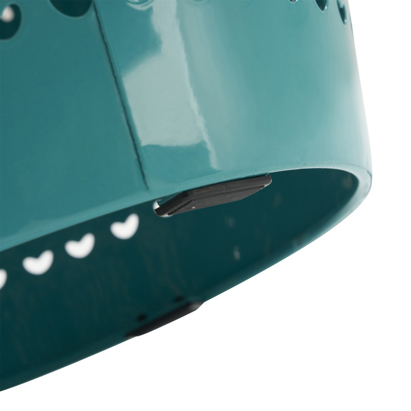 Ruby 12" Side Table - Teal （Only Include Table), Teal
