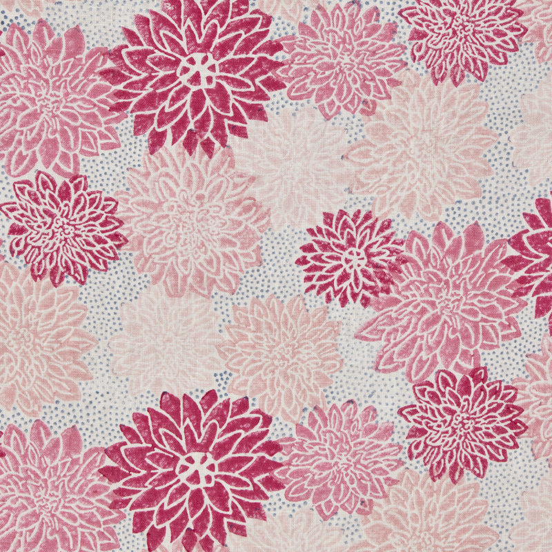 Tissu 100 % coton, Rose vif