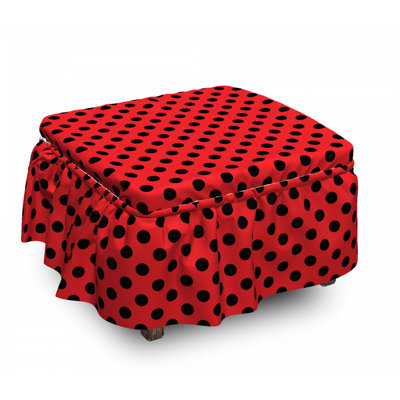 Box Cushion Ottoman Slipcover