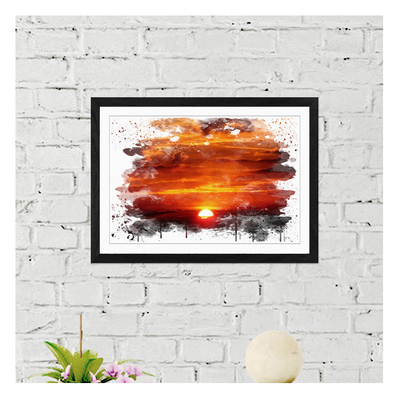 Print, Framed Picture, 45cm H x 62cm W