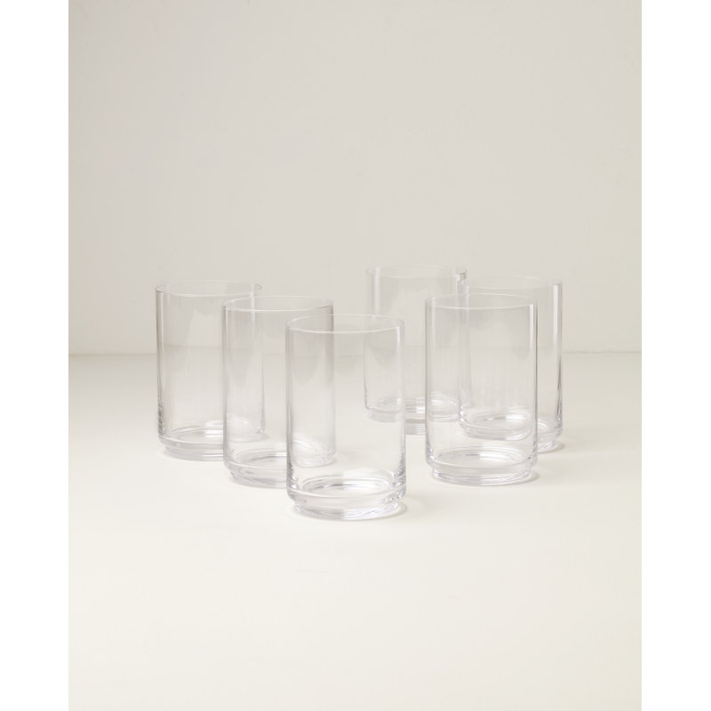 Lenox Tuscany Stackable Glass Coolers, Set of 6