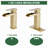 Topcraft Single Handle Waterfall Bathroom Faucet With Baseplate-115607492