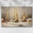 Golden Yule Serenade-Premium Gallery Wrapped Canvas-537800612