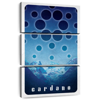 Tergel Cryptocurrency Cardano Logo IV