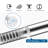 Tension Curtain Rod, 51-165 Inch, Adjustable Spring Rod-107558120