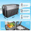 Blue Elephant 18.1L Handheld Cooler with wheels in Black