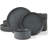 12 Piece Stoneware Dinnerware Set - Service for 4-1636250594