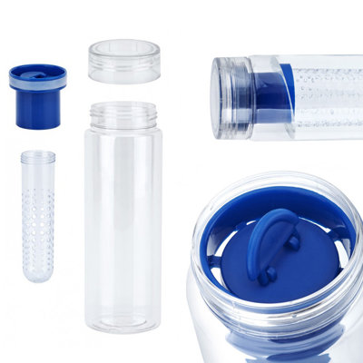 Flash Popup 24oz. Acrylic Water Bottle with Fruit Infuser
