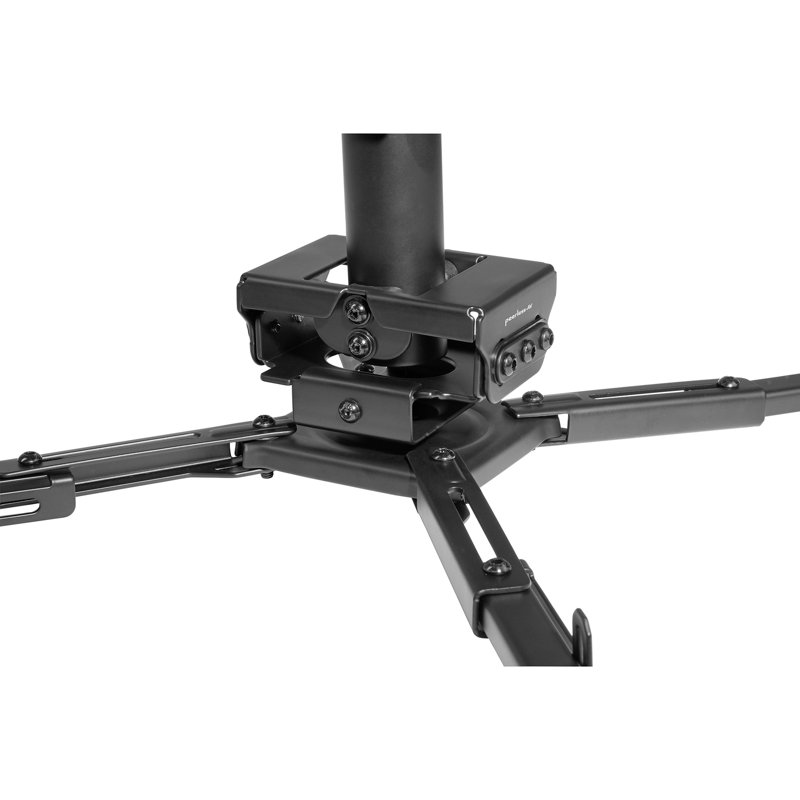 Support de projecteur universel réglable pour plafonds plats ou en angle TruVue + par Peerless-AV, de 5,1 po à 18,5 po, peut supporter jusqu'à 99 lb.