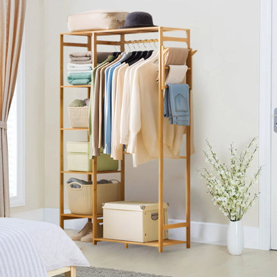 Clothes Hanging Rack, Used In The Bedroom Living Room Office To Hang Clothes, Hats, Bags