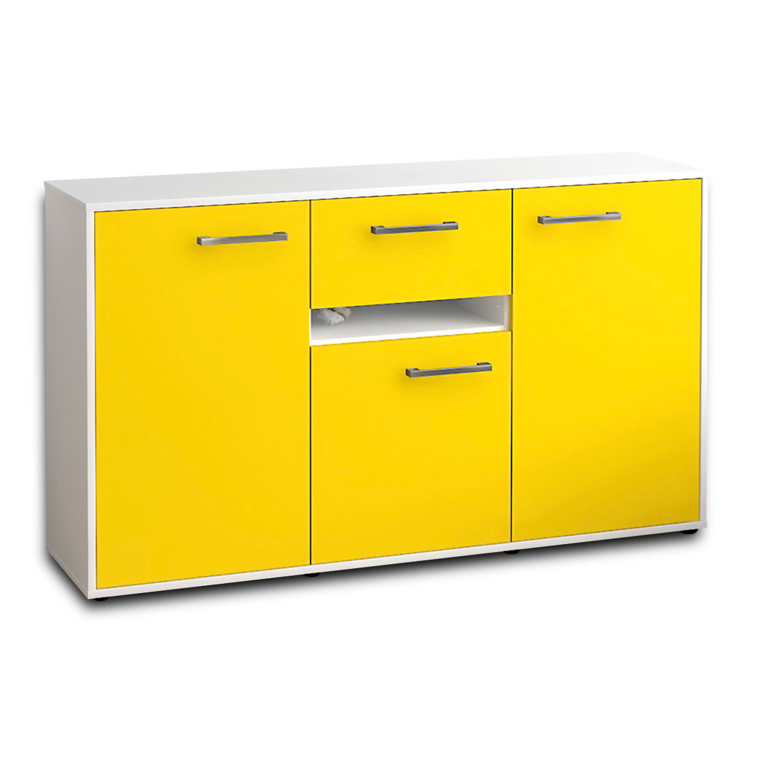 Sideboard Dorina, (136 x 79 x 35 cm), mit Metallgriffen