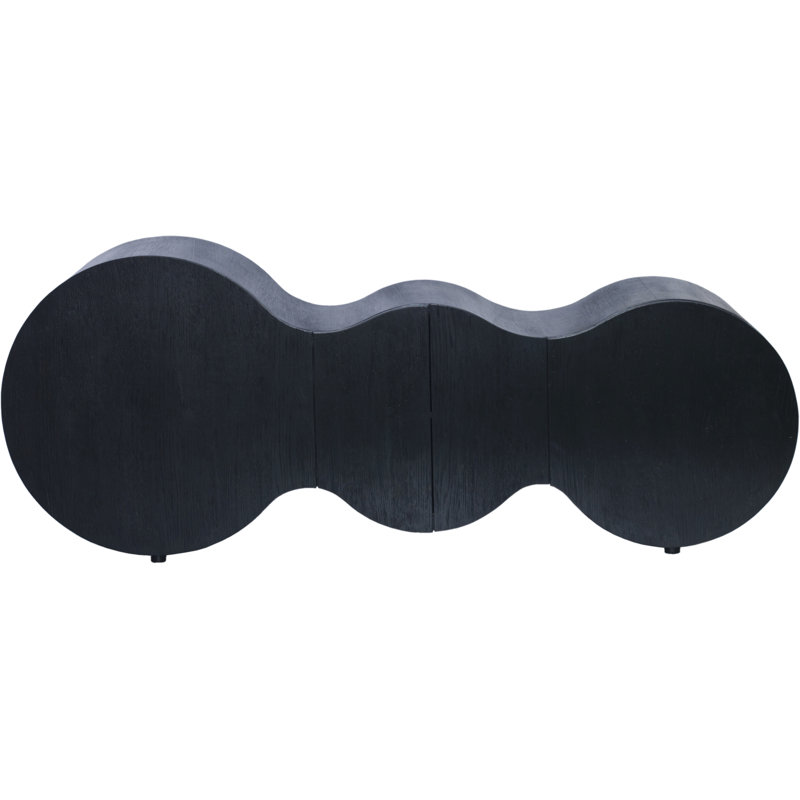 Husnah 76'' Sideboard, Black