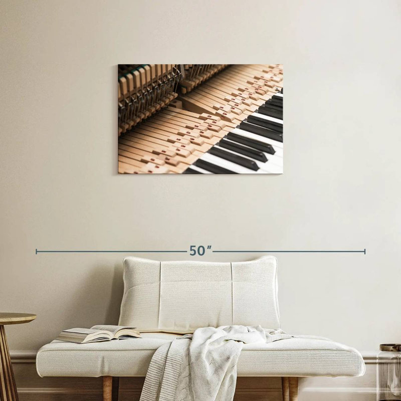 Abarca Old School Piano, 20" H x 30" W