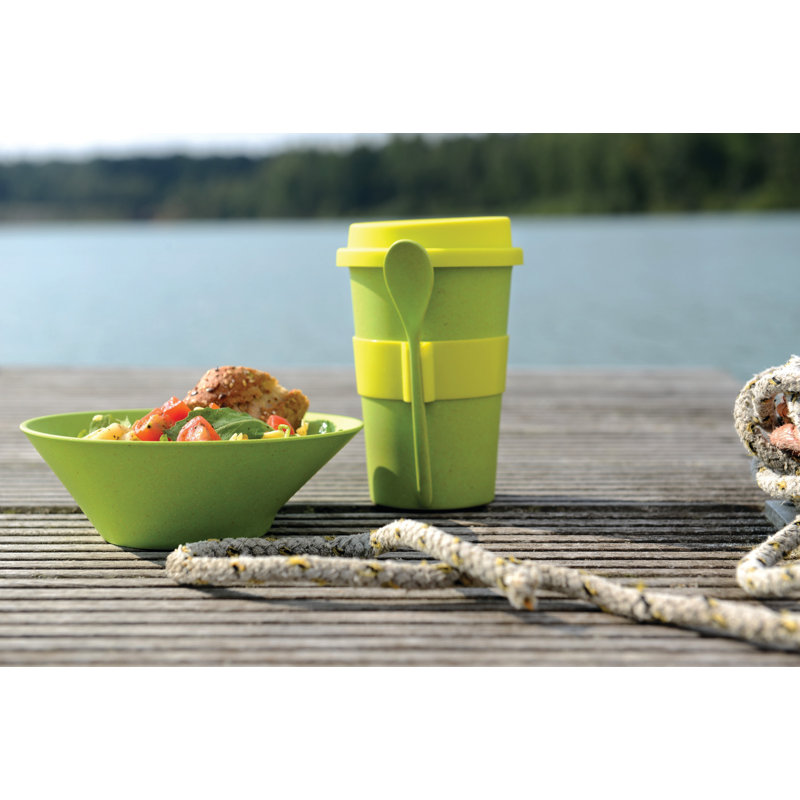 Tasse de voyage 16,96 oz Uli, Vert