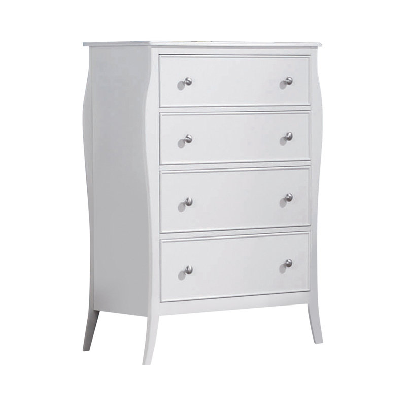 Stackhouse White 2-Piece Bedroom Set with Chest, Full/Double