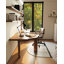 Bureau moderne en bois massif en forme de L-114297172
