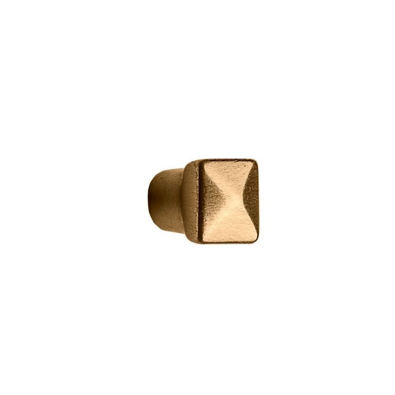 Bronze Square Knob, Silicon Bronze Medium