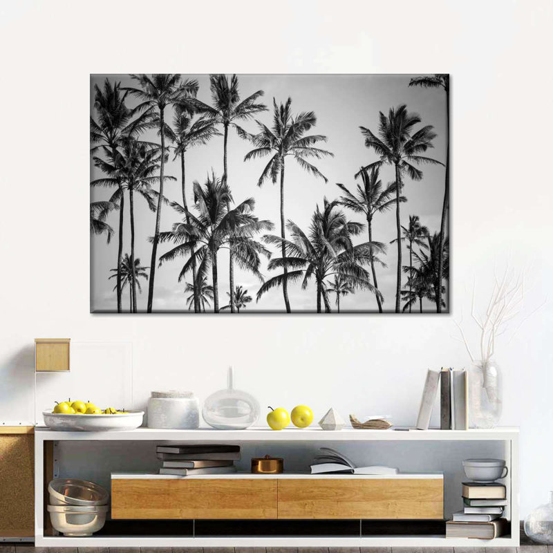 Palm Heaven Canvas Print, 8" H x 12" W x 1" D