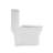 Ceramic One Piece Toilet For Bathroom, 12-Inch Rough-In, 1.22/1.6 GPF, Dual Flush With Soft Clsoing Seat, Powerful Dual Flush MAP 800G