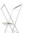 51" Tall Adjustable Folding Laundry Drying Rack