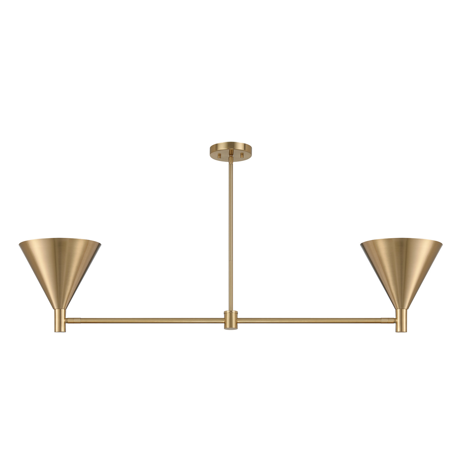 Moderne 2-Light Chandelier