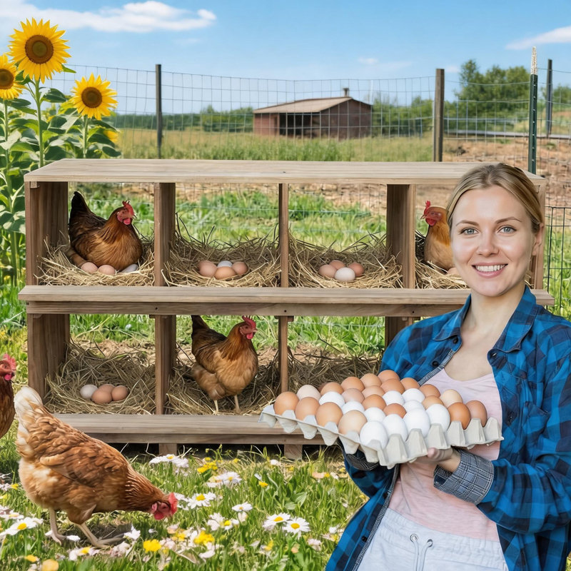 4.65 m² Chicken Coop