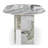Arian Oval Marble Top with Marble Base Dining Table-98537493
