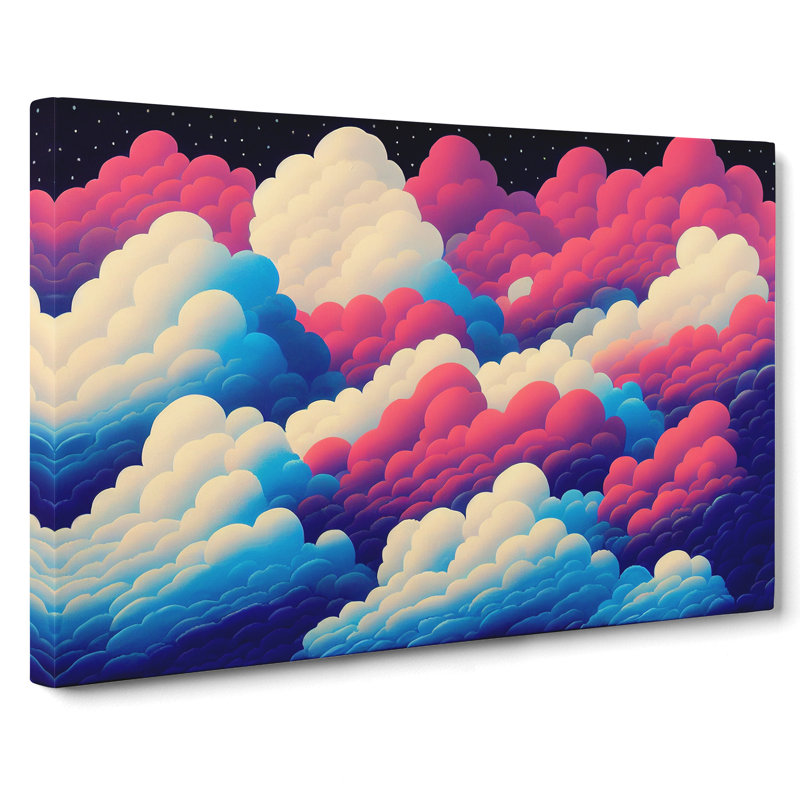 Fluffy Clouds Vol.4 - Wrapped Canvas Print