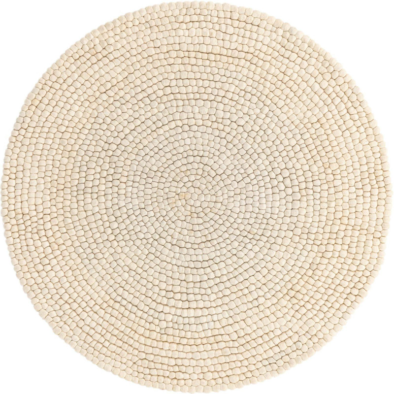 Performance Wool Indoor Rug, Round 5'