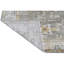 Hand Knotted Wool Oriental Area Rug in Gray/Light Blue/Tan-1436807224