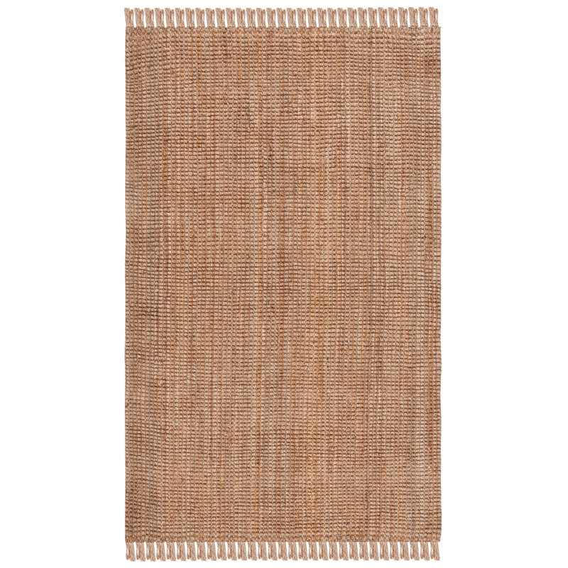 Natural Fibre 575 Area Rug In Natural, Square 6'