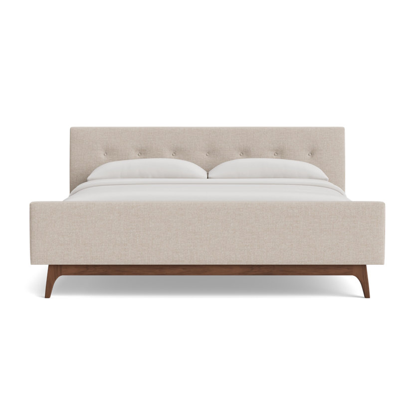 Tyler Bed, Performance Weave - Zinc, California King