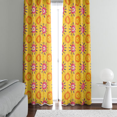 Semi Sheer Curtain Pair
