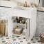 Meuble-lavabo 24 po avec lavabo en céramique-1416817418