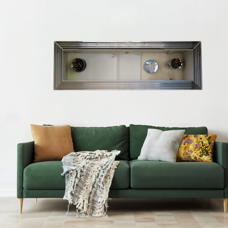 Miroir en bois manufacturé