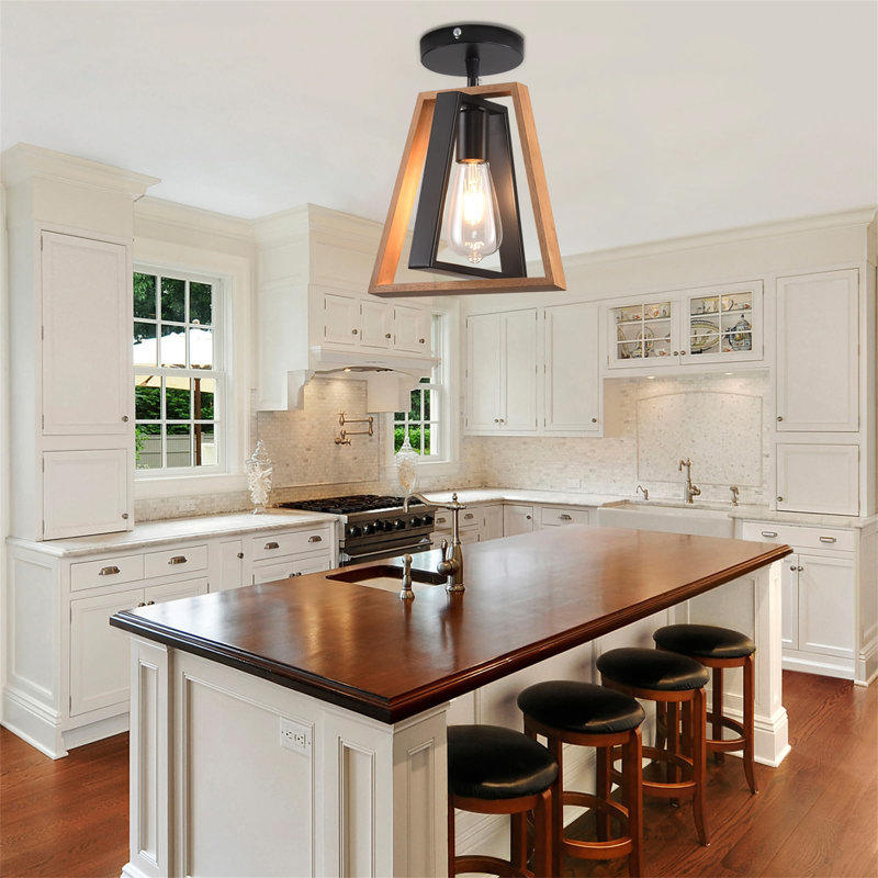 1 - Light Brown Pendant