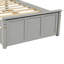 Lit plateforme avec lit gigogne simple