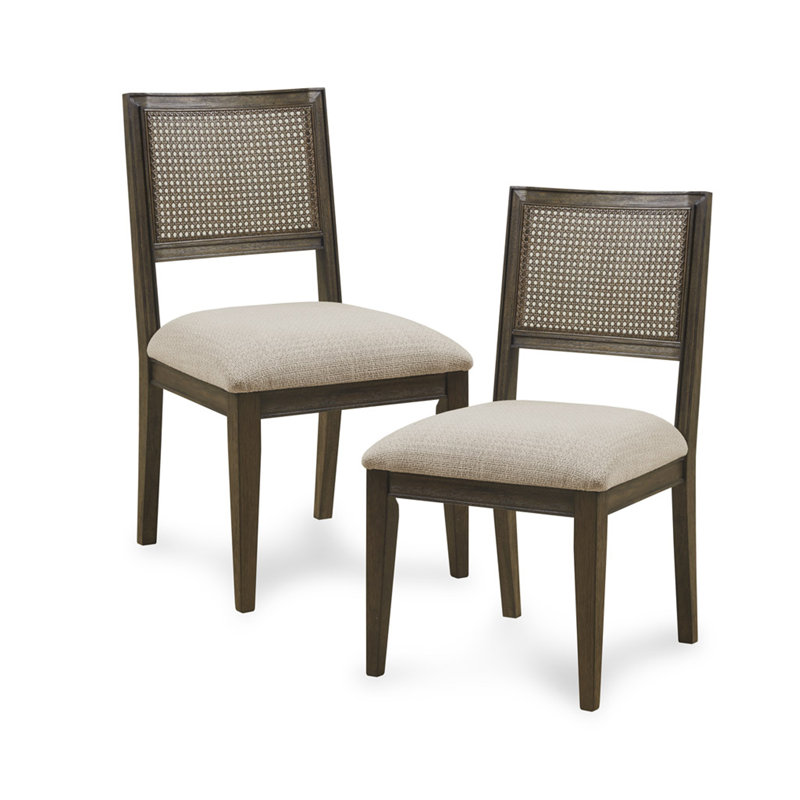 Ensemble de 2 chaises sans accoudoirs