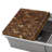 Ruvati 17 x 16 x 2 inch thick End-Grain Acacia Butcher Block Solid Wood Large Cutting Board-101340896