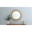 Miroir mural rond en métal Ansley-1430476886