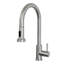 Robinet de cuisine rétractable à poignée simple avec accessoires-82522237